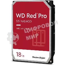 Жесткий диск WD Red Pro WD181KFGX 18ТБ 3,5