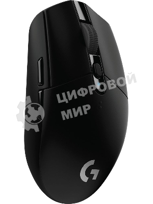 Мышь беспроводная Logitech G304 Lightspeed черный, 12000 dpi, радиоканал, USB, кнопки - 6