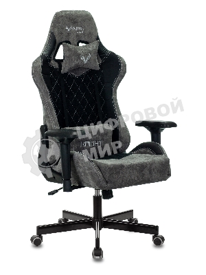 Кресло Бюрократ VIKING 7 KNIGHT B FABRIC черный, ткань, 120 кг, механизм качания