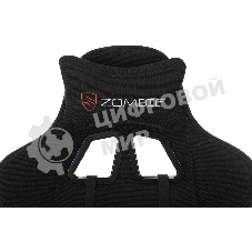 Кресло игровое Zombie Carry черный, крестов. пластик