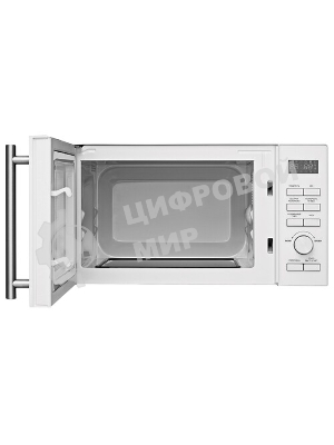 Микроволновая печь BBK 23MWS-951T/W белый, 23 л, 900 Вт, переключатели - кнопки, поворотный механизм