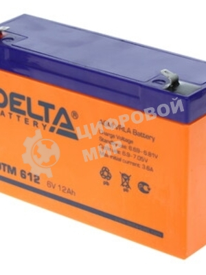 Батарея для ИБП Delta DTM 612 (6V, 12Ah)
