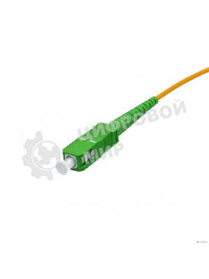 Оптический патчкорд NEOMAX (NMO-SC/APC-SC/APC-SM-2M) SC/APC-SC/APC, OS2, Singlemode, Simplex, 9/125, LSZH, Yellow, 2м