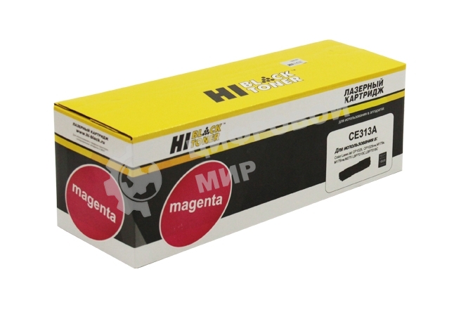 Расходные материалы Hi-Black CE313A Картридж Hi-Black для HP CLJ CP1025/CP1025nw/Canon LBP-7010C/7018C, M 1 K с чипом      