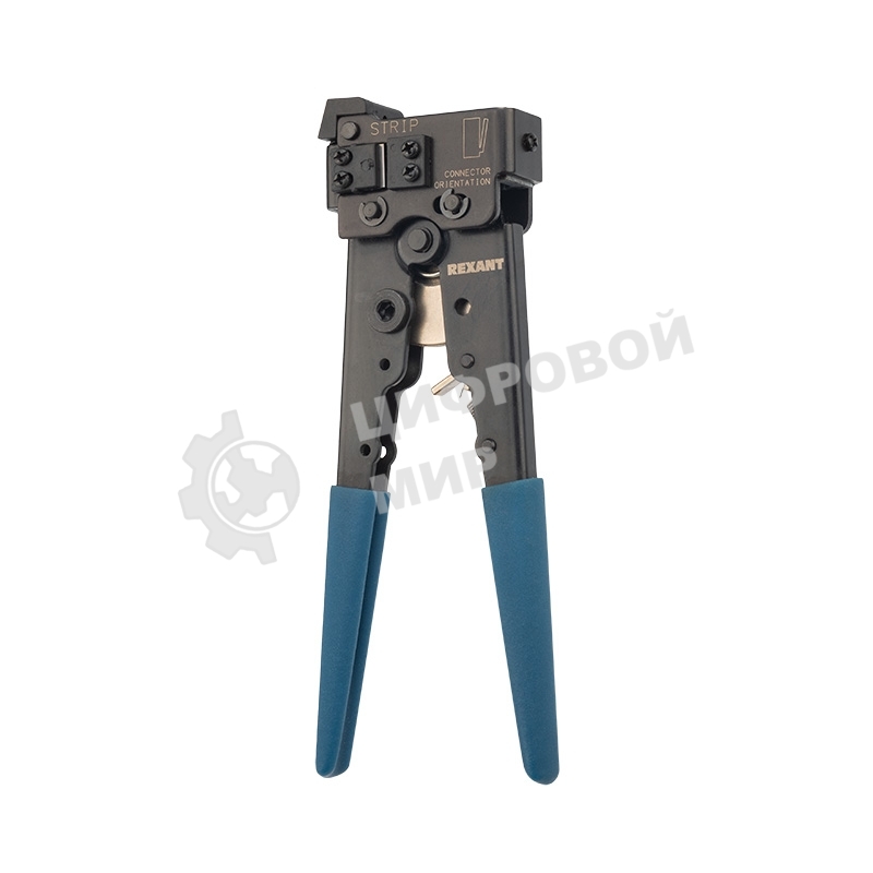 Кримпер Rexant HT-808 PROFI для обжима торцевой 8P8C