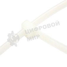 Хомут-стяжка кабельная нейлоновая PROconnect 400 x4,8 мм, белая, упаковка 100 шт.