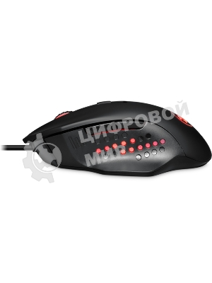 Мышь проводная Redragon Gainer черный, 3200 dpi, USB, кнопки - 6