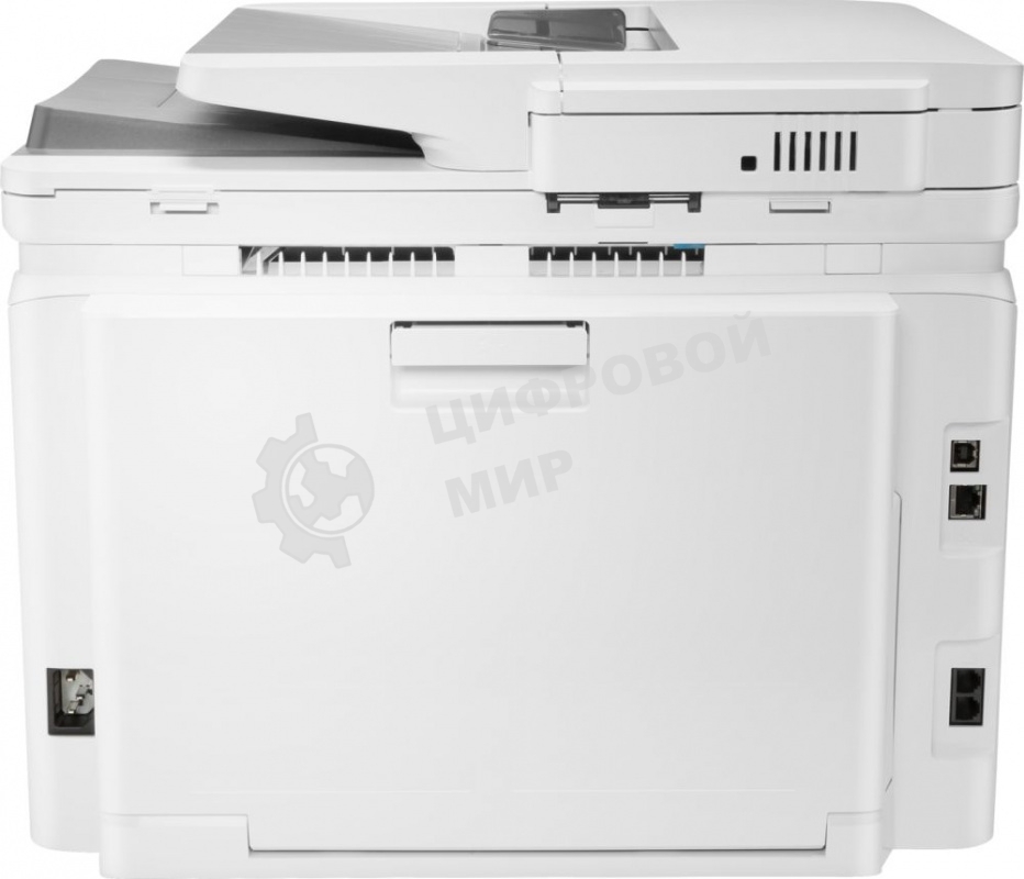 МФУ лазерное HP Color LaserJet Pro M283fdw (7KW75A), A4, цветной, печ. до 21 стр/мин., скан. до 26 стр/мин. (ч/б) 22 стр/мин. (цвет), 600 x 600 dpi (печать) 300x300dpi (скан), USB, RJ-45, Wi-Fi, Air Print, Mopria