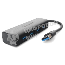 Концентратор USB 3.0 Gembird UHB-C354, 4 порта, с доп питанием