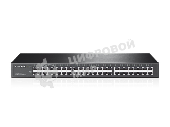 Коммутатор сетевой TP-Link SMB TL-SG1048 Коммутатор 48-port Gigabit Switch, 1U 19-inch rack-mountable steel case