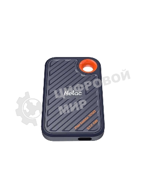 Внешний SSD Netac ZX20, 512 Gb, USB 3.2 Gen 2x2 Type-C, R/W 2000/1800, черный