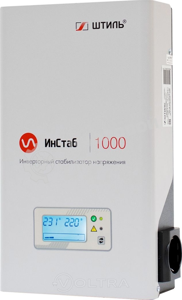 Стабилизатор напряжения Штиль ИнСтаб IS1000 800Вт 1000ВА белый