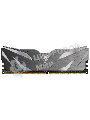 Оперативная память NETAC, DDR4, 16GB (1x16GB), 3200MHz, CL16, DIMM, с радиатором, черный