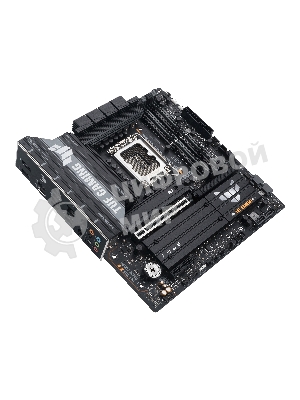 Материнская плата ASUS TUF GAMING B860M-PLUS WIFI, LGA 1851, Intel B860, 4xDDR5, 4xSATA, 3xM.2, 1xPCIe 5.0 x16, 1xPCIe x4, 1xUSB-C, 4xUSB-A 3.2 Gen 1, 2xUSB-A 3.2 Gen 2, 1xHDMI, 1xDP, 1x2.5Gb LAN, 7.1, mATX