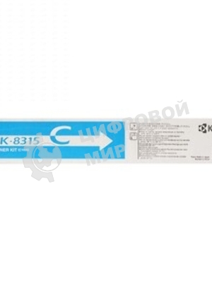 Картридж лазерный Kyocera TK-8315C (1T02MVCNL0) голубой для TASKalfa 2550ci 6000 стр.