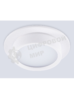 Светильник встраиваемый Ambrella light TN6733 WH белый IP44 GX53 D110*57
