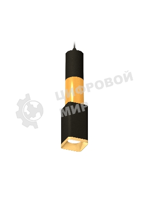 Светильник Ambrella Light XP7821015 SBK/SGD черный песок/золото песок MR16 GU5.3