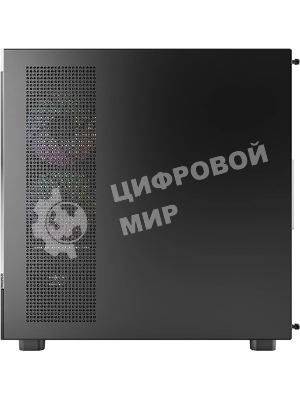 Компьютерный корпус Montech XR черный без БП ATX 3x120мм 2xUSB3.0 1xUSB3.1 audio bott PSU