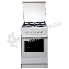 Плита газовая Darina 1B GM 441 005 W белый/черный, конфорок 4 шт, духовка 50 л, 50 см x 85 см x 51 см