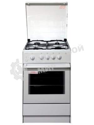 Плита газовая Darina 1B GM 441 005 W белый/черный, конфорок 4 шт, духовка 50 л, 50 см x 85 см x 51 см