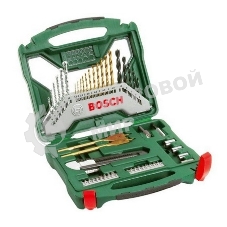 Набор принадлежностей Bosch X-Line-50 50 предметов (жесткий кейс)