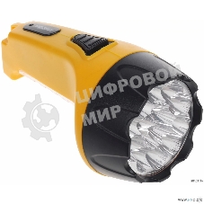 Аккумуляторный Светодиодный фонарь Smartbuy SBF-89-Y 15+10 LED с прямой зарядкой желтый