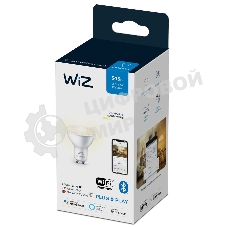 Лампа светодиодная WiZ Wi-Fi BLE 50W GU10 927 DIM 1PF/6