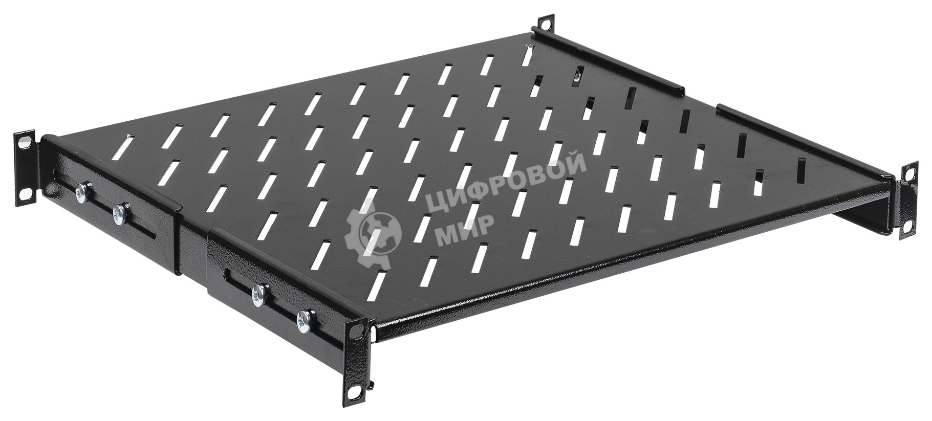 Полка стационарная ITK FS05-400PI-R 1U нагр.:100кг. 19