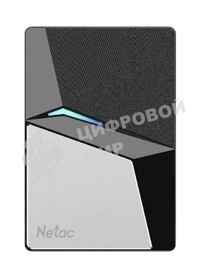 Внешний SSD Netac Z7S, 120 Gb, USB 3.2 Gen 2 Type-C, R/W 550/480, черный