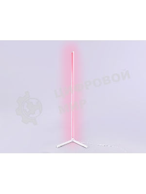 Светильник Ambrella light FL8020 WH белый LED 15W RGB D32*1250 (ПДУ РАДИО 2.4G)