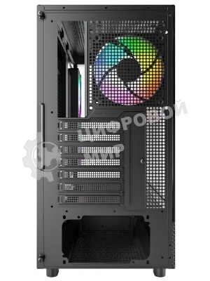 Компьютерный корпус Montech XR черный без БП ATX 3x120мм 2xUSB3.0 1xUSB3.1 audio bott PSU