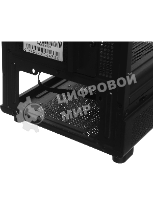 Корпус ACCORD ACC-ZM3B Black, Mini-Tower, чёрный, 1 x 120 мм