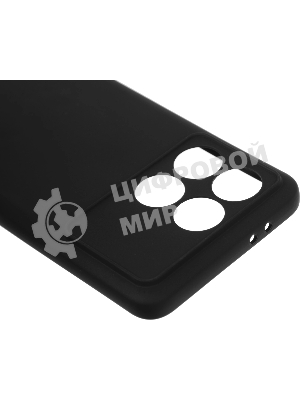 Чехол (клип-кейс) BoraSCO для Xiaomi POCO F6 Pro Silicone Case черный