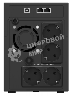 Источник бесперебойного питания Ippon Smart Power Pro II Euro 1200 720Вт 1200ВА черный