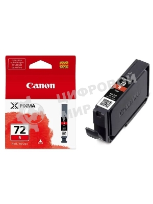 Картридж струйный PGI-72R (6410B001), для Canon для PRO-10, Красный, 1045стр