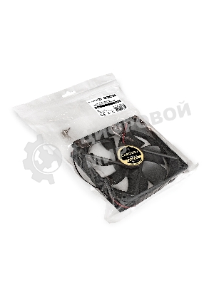 Вентилятор для корпуса ExeGate ExtraPower EP12025SM черный, 120 мм, 1800 об/мин, 28 дБ, 2 pin