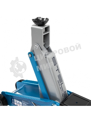 Домкрат гидравлический подкатной Stels высокий подъем, 3т SUV, 190-535 мм, в кейсе