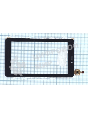 Сенсорное стекло (тачскрин) C196131A1-FPC740DR, черное