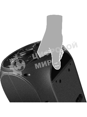 Колонка АС SVEN PS-750, черный (80 Вт, TWS, Bluetooth, FM, USB, microSD, LED-дисплей, 2х4400мА*ч)