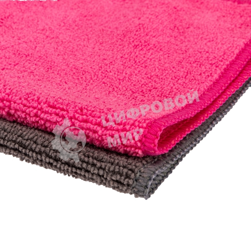 Микрофибра автомобильная Rexant 30х30 см, 250 гр/м2, 2 шт.