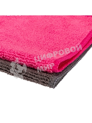 Микрофибра автомобильная Rexant 30х30 см, 250 гр/м2, 2 шт.