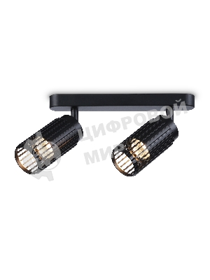 Светильник Ambrella light TN51685/2 BK черный GU10/2 260*60*180