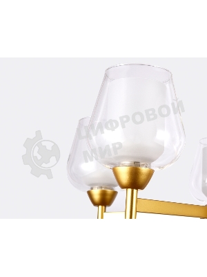 Светильник Ambrella light TR3154/5 GD/CL золото/прозрачный E27/5 max 40W D630*460