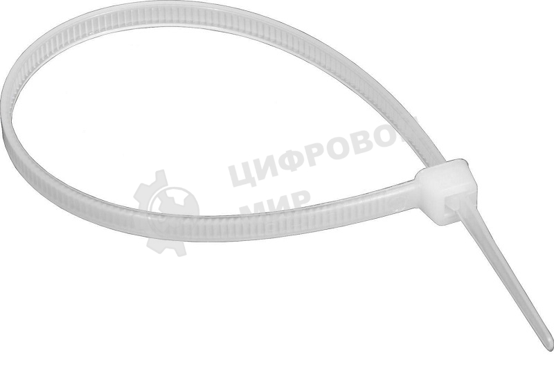 Хомут нейлоновый GNC-90-1000-W, 9,0x1000мм, 100 шт, Белый, 1/15
