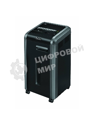 Шредер Fellowes 225Ci. (20 листов) , 60 литр, 3,9х38 мм (класс 3), 100% Jam Proof, уничтожает: скобы/скрепки/карты/CD