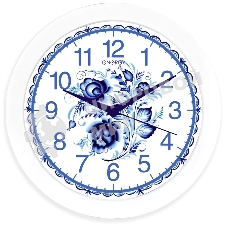 Часы настенные кварцевые Energy ЕС-102 гжель