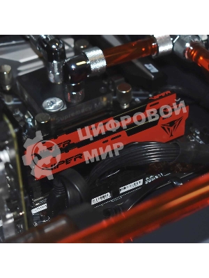 Оперативная память Patriot Viper Elite II, DDR4, 16GB (1x16 GB), 3600 MHz, CL20, DIMM, радиатор, красный, черный