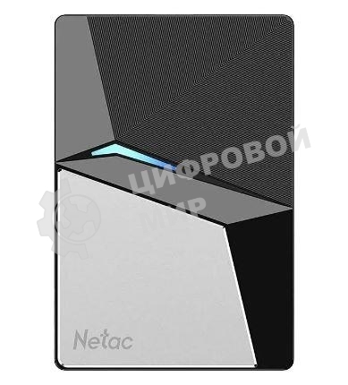 Внешний SSD Netac Z7S, 480 Gb, USB 3.2 Gen 2 Type-C, R/W 550/480, черный