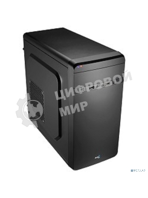 Компьютерный корпус Aerocool/Formula Qs-180 черный без БП mATX 1x80мм 2xUSB 2.0 1xUSB 3.0 audio