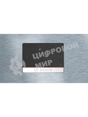 Холодильник Bosch KGN76CI30U серебристый двухкамерный 406/115л морозилка снизу, No Frost